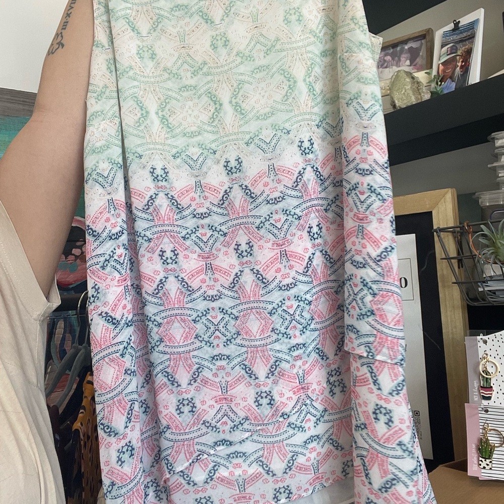 Cabi Pastel Patterned Top